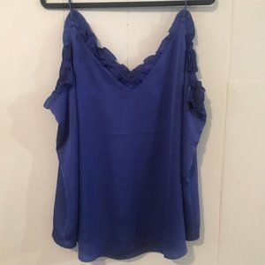Ruffle Tank Top XL